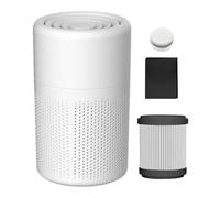 Pets Air Purifier, Hepa Air Cleaner, 28db Silent with High-Efficiency Filter, Portable Purifying Device for Large Rooms Bedroom Living Spaces Home Allergy Use, 4.33x4.33x7.48 Inches