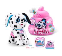 Pets Alive Cachorros Pooping de ZURU, dálmata, Cachorro de Perro Mascota Real