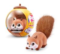 Pets Alive Scurry'n Squirrel (Brown) de ZURU - Mascota Robótica Interactiva, Ardilla Que se Mueve con Movimientos y Sonidos Realistas, 3+ Años