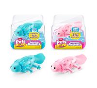 Pets Alive Swimming Axolotls de ZURU, natación robótica Axolotl, Mascota electrónica, Juguete para Piscina de Verano, Juguete para bañera.(2 Paquetes)