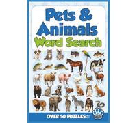 Pets & Animals Word Search: Word Searches with Easy to Read Print about Animals, Pets, Nature, and More | 6x9 inches, 110 pages | 50+ Puzzles … Gift for Vacations, Holidays, and Free Times