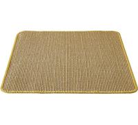 Pets Club Alfombrilla rascador de 100% sisal para Gatos, Alfombra de rascar sostenible y respetuosa con el Medio Ambiente, Totalmente Rematada con Parte Trasera Antideslizante 60 x 60 cm