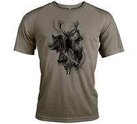 Pets-easy camiseta de caza estilo juego [con texto personalizable]