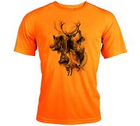 Pets-easy t Chasse - Camiseta con texto personalizable, diseño con texto