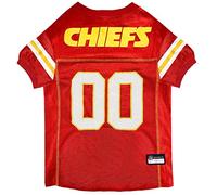 Pets First KCC-4145-MD Kansas City Chiefs Jersey de Malla
