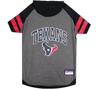Pets First Mascotas Primer Houston Texans Sudadera con Capucha Camiseta