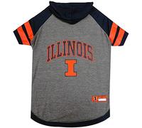 Pets First Mascotas Primer Illinois Sudadera con Capucha Camiseta