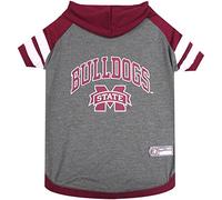 Pets First Mascotas Primer Mississippi State Sudadera con Capucha Camiseta