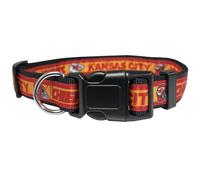 Pets First Mascotas Primer NFL Kansas City Chiefs Collar del Animal doméstico, tamaño Mediano
