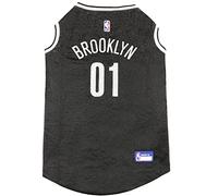 Pets First NBA Pet Jersey Brooklyn Nets Basketball Dog Jersey, Talla S. La Mejor Camiseta de Baloncesto con Licencia para el Verdadero fanático de Cuatro Patas