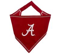 Pets First NCAA Alabama Crimson Tide Tie Bandana, L/XL. Bandana para Perro, Mascota, Gato, Perro, Bandana definitiva para el día del Partido, Bandana para Fiesta (AL-3550-L-XL)