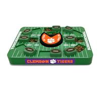 Pets First NCAA Clemson - Juguete de rompecabezas grande para perros, nuevo tamaño grande, juguete interactivo para perros, juguete de alimentación lenta para perros