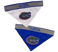 Pets First NCAA Florida Gators Tie Bandana, L/XL. Bandana Reflectante de fútbol para Mascotas, Gatos o Perros. El Mejor día del Juego, Bandana de Fiesta