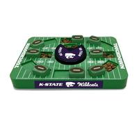 Pets First NCAA Kansas State - Juguete de rompecabezas grande para perros, nuevo tamaño grande, juguete interactivo para golosinas para perros, juguete de alimentación lenta para perros