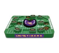 Pets First NCAA LSU - Juguete de rompecabezas grande para perros, nuevo tamaño grande, juguete interactivo para perros, juguete de alimentación lenta para perros