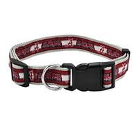 Pets First NCAA Mascota Cuello. 50 colegios Disponible en 3 tamaños. Resistente, Fuerte, Duradero & Ajustable NCAA Collar de Perro. Imprescindible Collegiate Gear para el Patas Sports Ventilador.