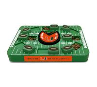 Pets First NCAA Miami University - Juguete de rompecabezas grande para perros, nuevo tamaño grande, juguete interactivo para perros, juguete de alimentación lenta para perros