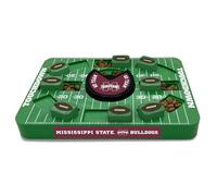 Pets First NCAA Mississippi State - Juguete de rompecabezas grande para perros, nuevo tamaño grande, juguete interactivo para perros, juguete de alimentación lenta para perros