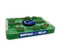 Pets First NFL Buffalo Bills - Juguete de rompecabezas grande para perros, nuevo tamaño grande, juguete interactivo para perros, juguete de alimentación lenta para perros