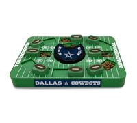 Pets First NFL Dallas Cowboys - Juguete de rompecabezas grande para perros, nuevo tamaño grande, juguete interactivo para perros, juguete de alimentación lenta para perros