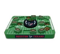 Pets First NFL Houston Texans - Juguete de rompecabezas grande para perros, nuevo tamaño grande, juguete interactivo para perros, juguete de alimentación lenta para perros