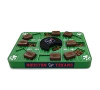 Pets First NFL Houston Texans Puzzle Toy, Puzzle Treat Dog Toy, Interactive Dog Treat Toy, Dog Puzzle