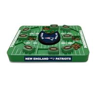 Pets First NFL New England Patriots - Juguete de rompecabezas grande para perros, nuevo tamaño grande, juguete interactivo para perros, juguete de alimentación lenta para perros