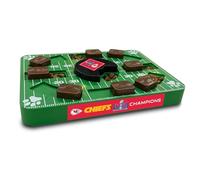 Pets First NFL Superbowl Champion - Rompecabezas de juguete para perros, juguete interactivo de golosinas para perros, juguete de alimentación lenta de campeón de fútbol