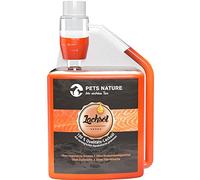 Pets Nature Aceite de salmón para Perros y Gatos, Puro Aceite de Pescado Premium con Omega 3 y 6 para su Perro, Gato y Caballo, 500 ml