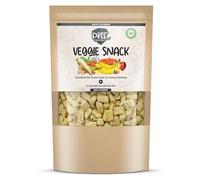 Pets Protect Snack Veggie 150 g | Golosinas veganas de verduras y frutas | Sin cereales | Sin aditivos artificiales | Deliciosa para perros grandes y pequeños y cachorros | Fabricación alemana