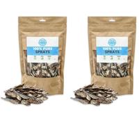 Pets Purest 100% Air-Dried Fish Snacks for Dogs - Single Ingredient - Grain, Gluten and Lactose Free - Healthy Puppy Dogs Snacks (100 g) (Paquete de 2)