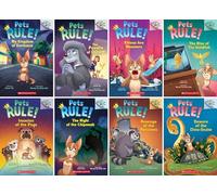 Pets Rule! Collection (8 Paperback Books) - My Kingdom of Darkness, Poodle of Doom, Kittens Are Monsters, Rise of the Goldfish, Invasion of the Pugs, Night of the Chipmunk & More