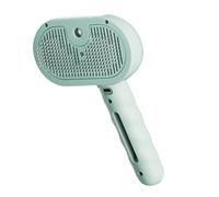 Pets Steam Brush Shedding Hair Cleaning Comb with Soft Bristles, Adorable Pet Brush, Multifunctional Steamy Grooming, Massage Tool for Cats and Dogs, 7.87x4.53x2.76 inches