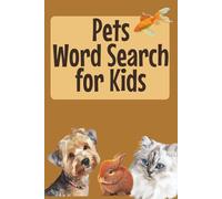 Pets Word Search Book for Kids