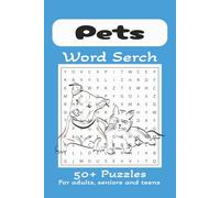 Pets Word Search Puzzle Book: Relaxing Word Search Featuring Dogs, Cats, Birds & More | Brain-Boosting Puzzles for Pet Lovers | Enjoy 6X9 inches, 110 pages, 50+ Pet-Themed Word Searches