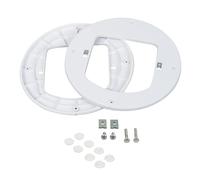 PetSafe - Adaptador de montaje para instalación de solapa con chip electrónico, para instalación en ventanas, paredes y puertas metálicas - Blanco