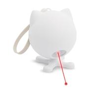 PetSafe Dancing Dot - Juguete Luz para Gatos, Juego Interactivo con Puntero LED Automático, Todas las Edades, Temporizador de 15 Minutos, Requiere 3 pilas AAA, Blanco
