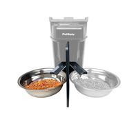 PetSafe Separador de comida de 2 mascotas y cuenco de - Limpieza fácil, sin BPA, para alimentos 349.27 ml