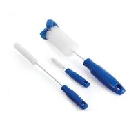 PetSafe - Kit de Limpieza para Fuentes de Mascotas - Contiene 3 Cepillos de Diferentes Tamaños, Ideal para Limpiar Diferentes Bombas - Resistente al Óxido
