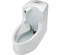 PetSafe Drinkwell Mini 1.2 litros - Fuente de Agua para Gatos y Perros Pequeños - Fuente Pequeña, Chorro en Cascada, Silenco, Flujo Ajustable, Agua Filtrada - Filtro Incluido