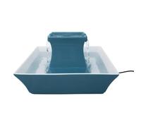 PetSafe Drinkwell Pagoda Fuente de Cerámica, 2L, Azul