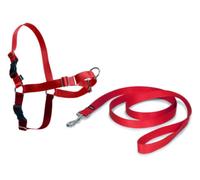PetSafe Easy Walk - Arnés Antitirones para Perros, 4 Puntos de Ajuste, Adiestramiento de Perros, Evita Asfixia, Fácil de Poner y Quitar - Rojo - Muy Grande, XL