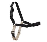 PetSafe Easy Walk - Arnés para Perros, Correa de 1,8 m, Talla S, Color Negro y Beis