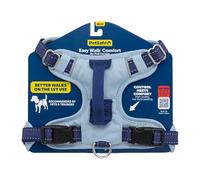 PetSafe Easy Walk Comfort - Arnés antitirones de adiestramiento, Acolchado Todo el Cuerpo, Resistente, 5 Puntos de Ajuste, Ribete Reflectante, Hebillas de Cierre rápido, asa, Uso Diario, Azul, XS