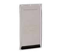 PetSafe Freedom - Solapa de Repuesto para Puertas de Perros y Gatos, fácil de reemplazar, Material de Vinilo Duradero Resistente a la Intemperie, PAC11-11037, marrón, tamaño pequeño