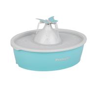 PetSafe Fuente de Agua para Gatos Mariposa con Bomba y filtros, Bonito dispensador de Agua con Capacidad de 50 onzas, Bomba y filtros Mantienen el Agua Limpia y Fresca, el Filtro Contiene 2 Veces más