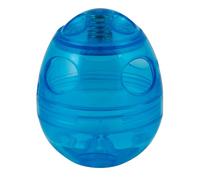 PetSafe Funkitty Egg-Cersizer, Juguete para Gattos, Rellenar con Golosinas o Pienso, Juguete Dispensador de Golosinas Interactivo para Gatos, Azul
