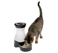 PetSafe Healthy Pet - Estación de Agua para Mascotas, pequeña, Capacidad de 64 onzas, Fuente de Agua de Gravedad para Mascotas, Fuente de Agua automática para Gatos, Fuente de Agua para Perros,