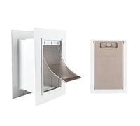 PetSafe Puerta de Entrada de Pared para Mascotas con túnel telescópico, pequeña, 1,56401 kg
