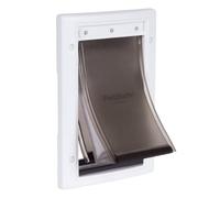 PetSafe - Puerta para Mascotas de Climas Extremos - Triple Abertura, Eficiente Energéticamente, Marco Personalizable - Pequeña